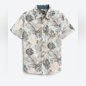 Bixby Nomad The Classic Poplin Printed Short Sleeve Button-Up